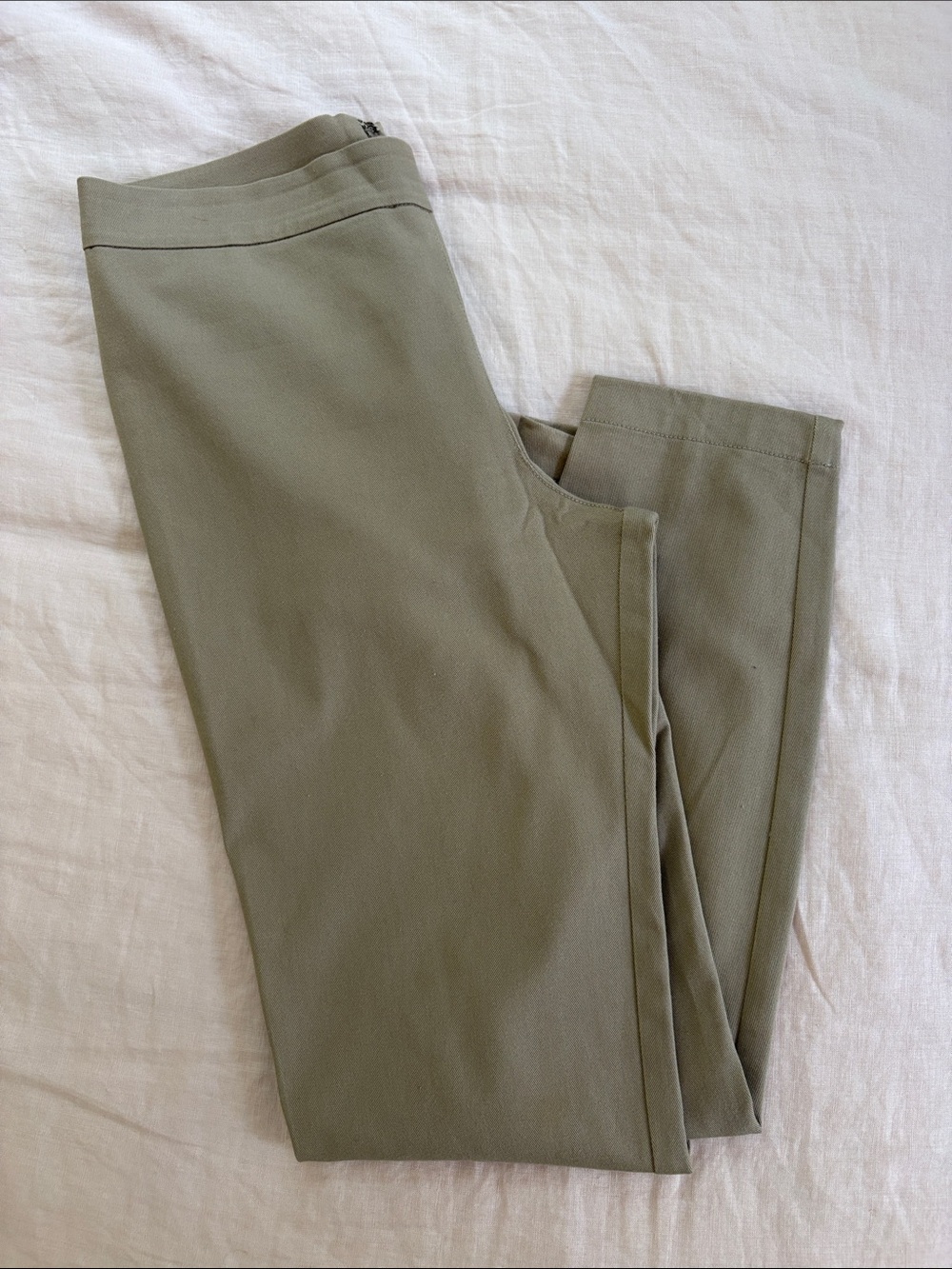 Ralph Lauren Women's Slim Stretch Pants in Tan